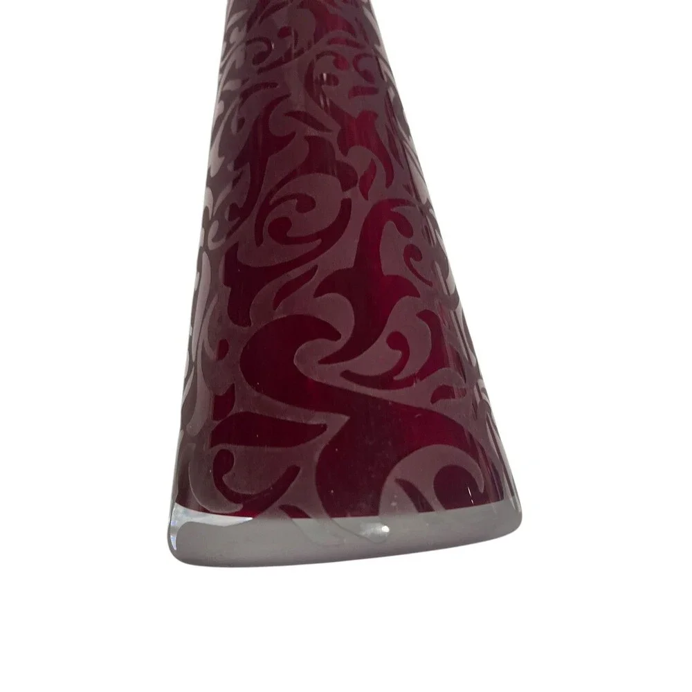Michael Weems SOHO Collection Limited Edition Art Glass Vase – Signed – 14